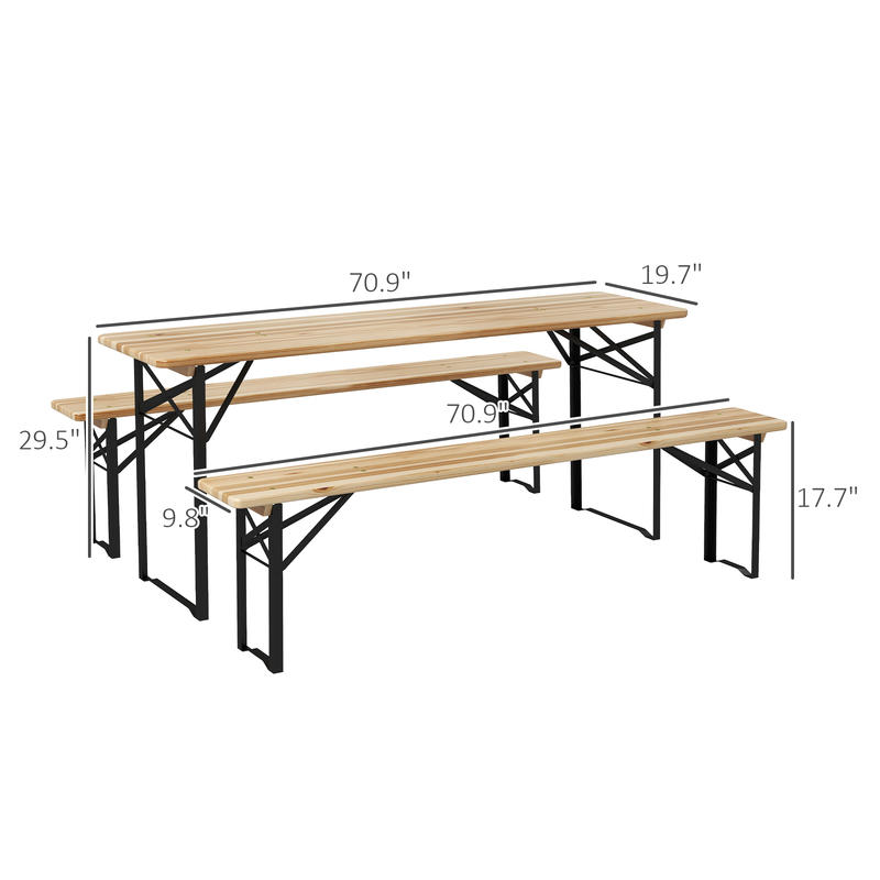 6' Portable Picnic Table and B - Outdoor Activities In Camping 리뷰 및 가격