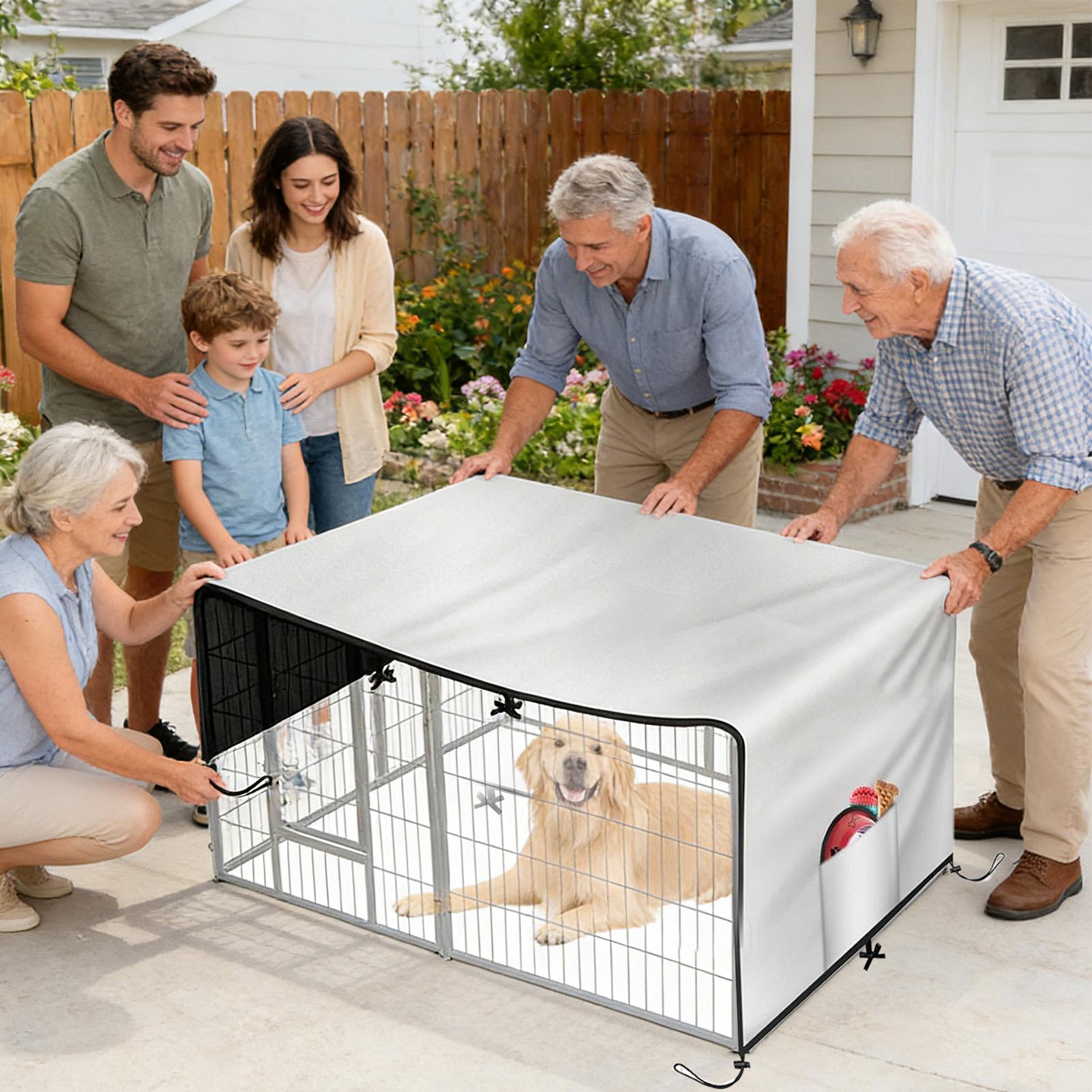 Dog Crate Cover 210D Oxford Pr - Outdoor Camping Dog Kennel 리뷰 및 가격