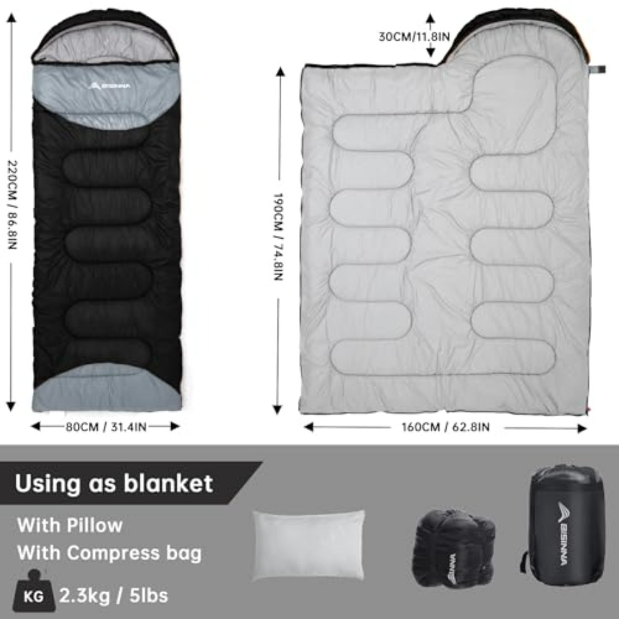 Winter camping sleeping bag fo - Camp Pillow Compressible 리뷰 및 가격