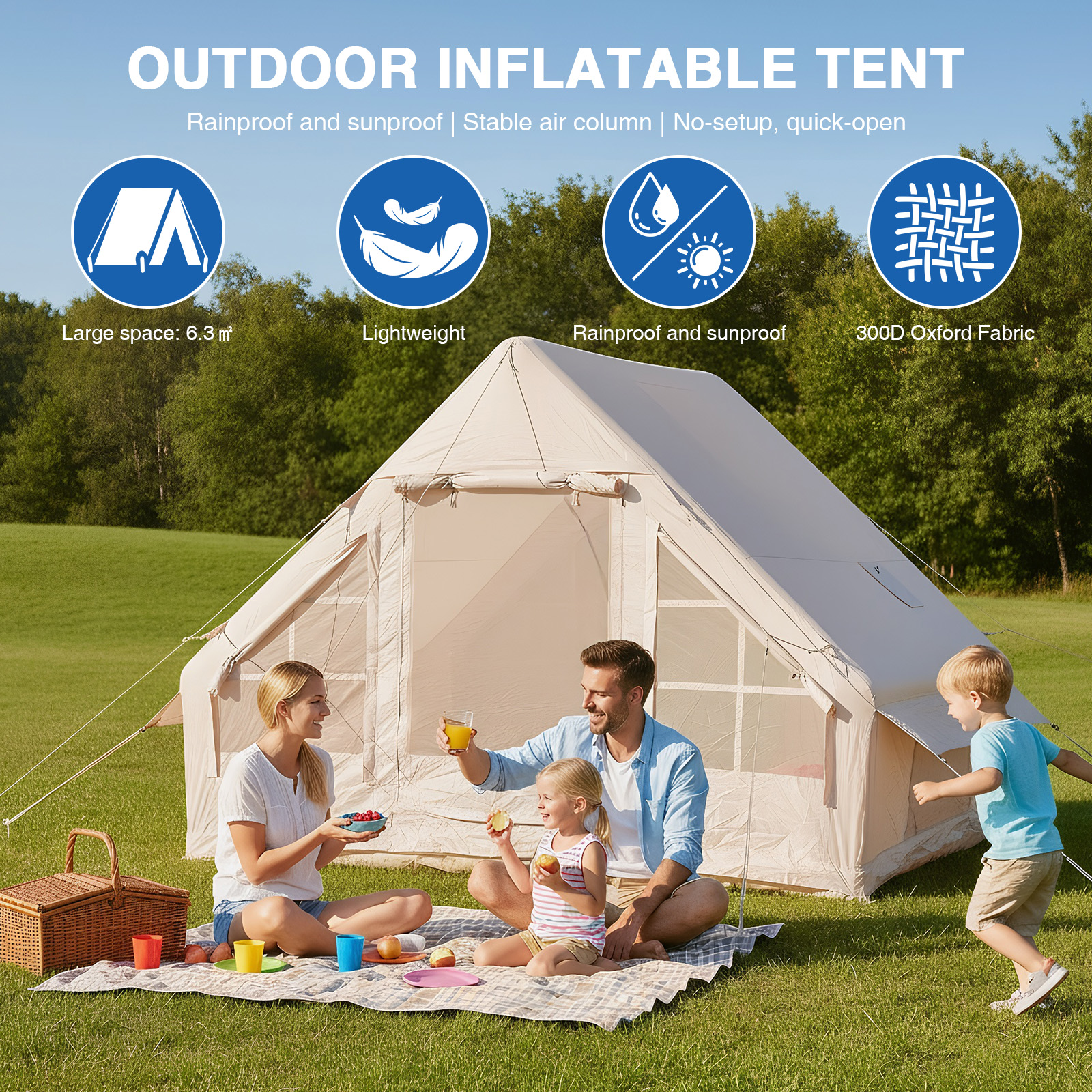 Inflatable Camping Tent Waterp - Outdoor Camping And Glamping 리뷰 및 가격