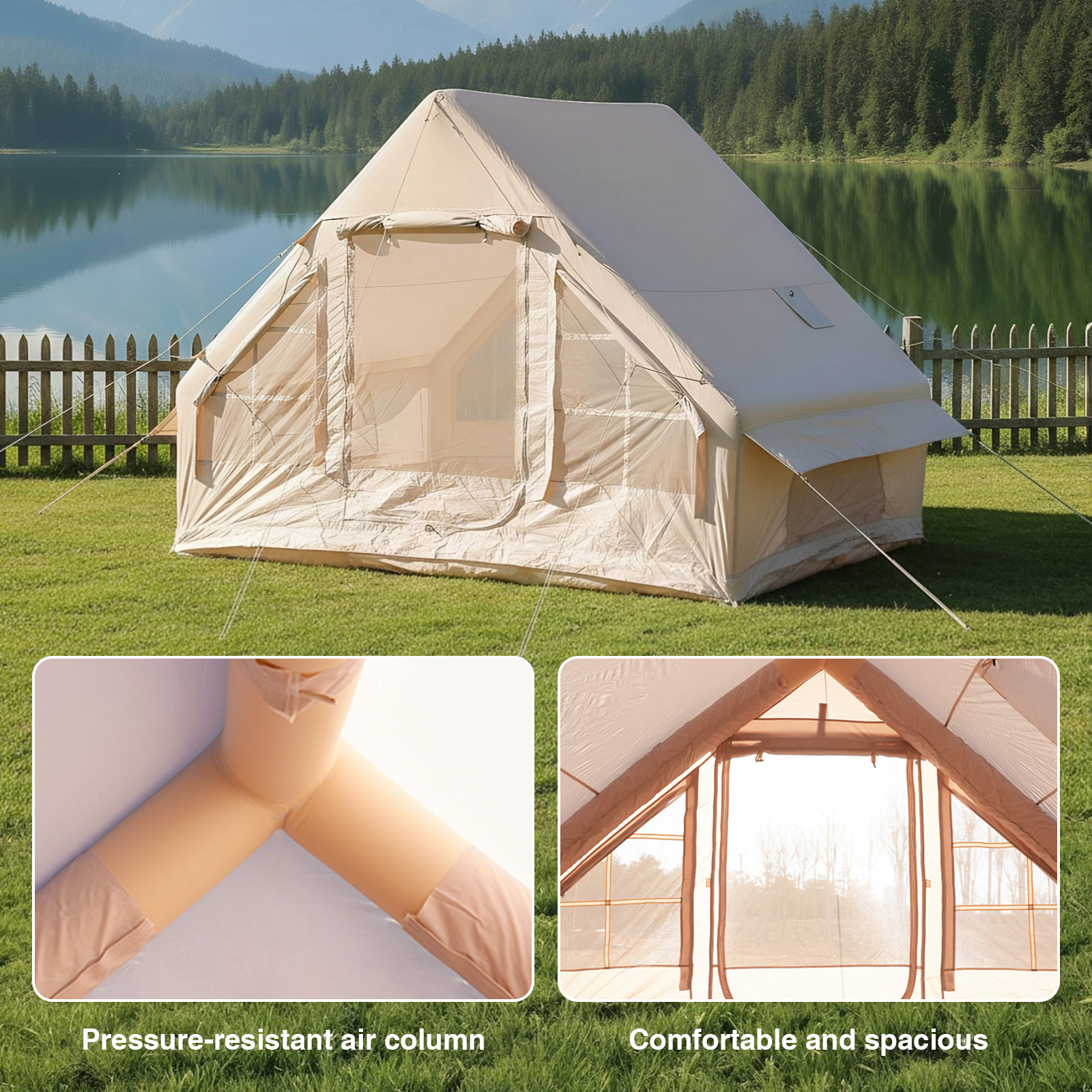 Inflatable Camping Tent Waterp - Outdoor Camping And Glamping 리뷰 및 가격