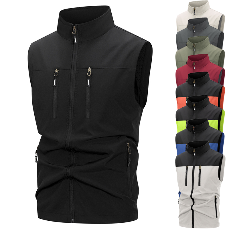 Men's Lightweight Softshell Ve - Outdoor Camping Vest 리뷰 및 가격