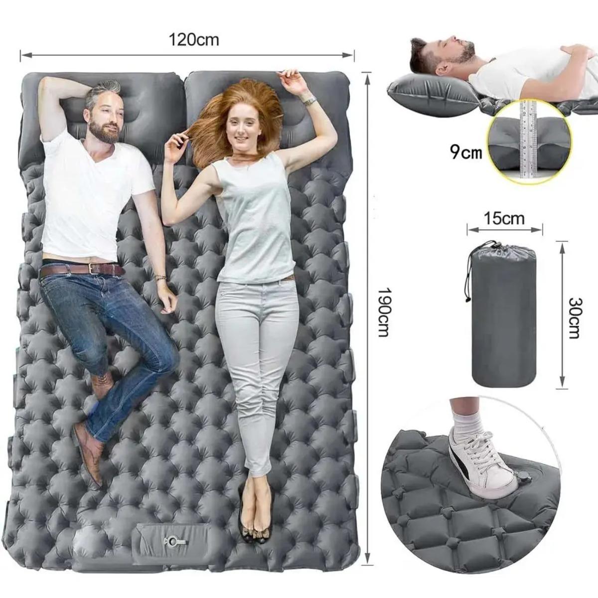 Single & Double Inflatable Air - Camp Pillow Compressible 리뷰 및 가격