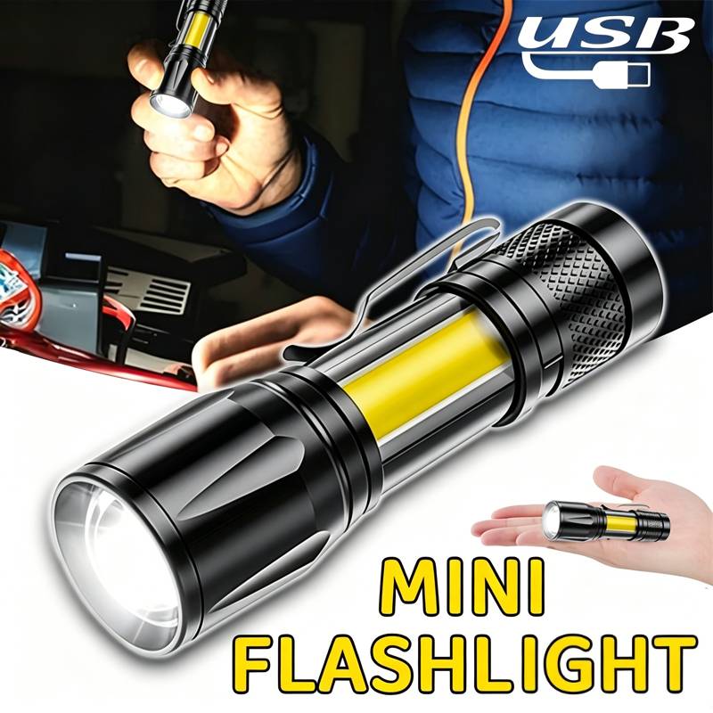 Mini LED Flashlight COB Floodl - Outdoor Camping Accessories 리뷰 및 가격