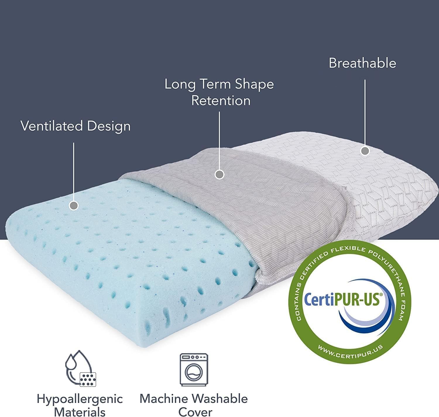 Small Memory Foam Bed Pillow f - Camp Pillow Compressible 리뷰 및 가격