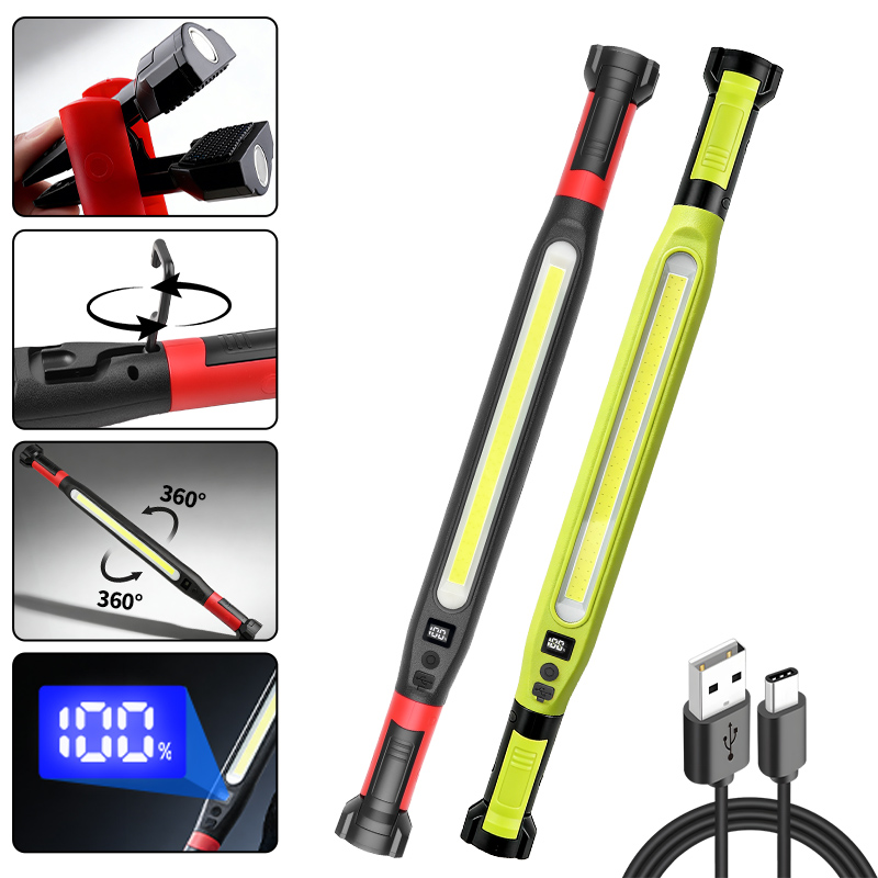 COB Work Light Type‑C Recharge - Outdoor Camping Accessories 리뷰 및 가격