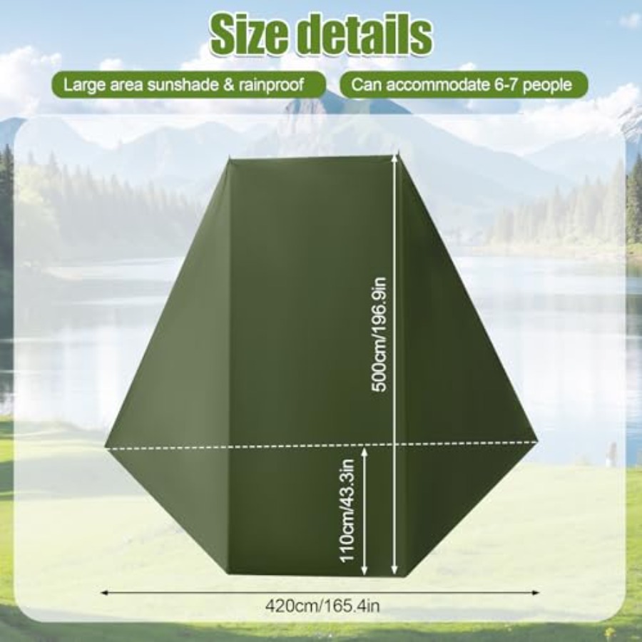 SUV Tailgate Awning 14x16FT Wa - Outdoor Camping Jeep 리뷰 및 가격