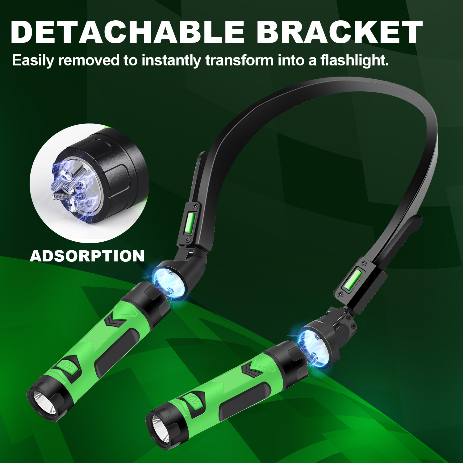 USB Rechargeable LED Neck Ligh - Outdoor Camping Accessories 리뷰 및 가격