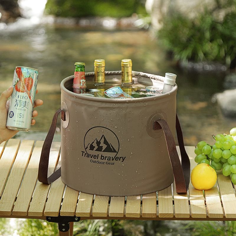 Car Folding Bucket Waterproof  - Outdoor Camping Sink 리뷰 및 가격