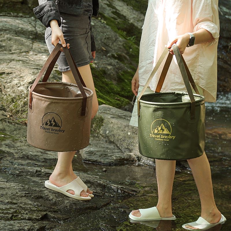 Car Folding Bucket Waterproof  - Outdoor Camping Sink 리뷰 및 가격