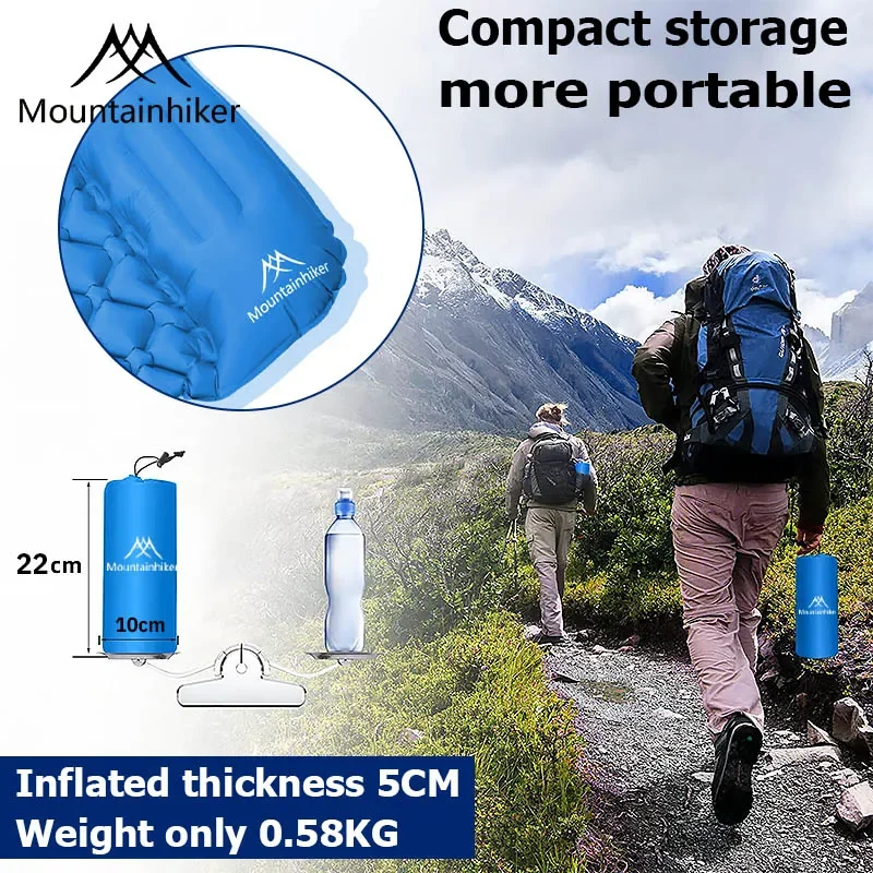 Outdoor Camping Inflatable Mat - Camp Pillow Compressible 리뷰 및 가격