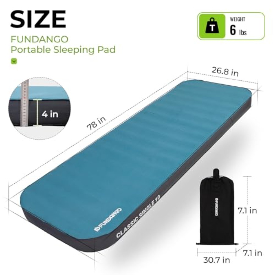 Camping Self-Inflating Sleepin - Outdoor Camping Van Tent 리뷰 및 가격