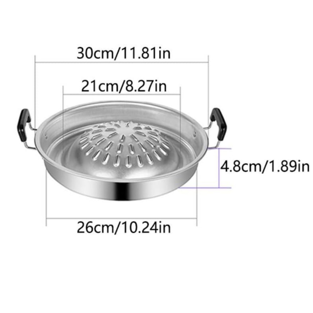 2 in 1 Hot Pot Grill Pan Non S - Outdoor Camping Kitchen 리뷰 및 가격