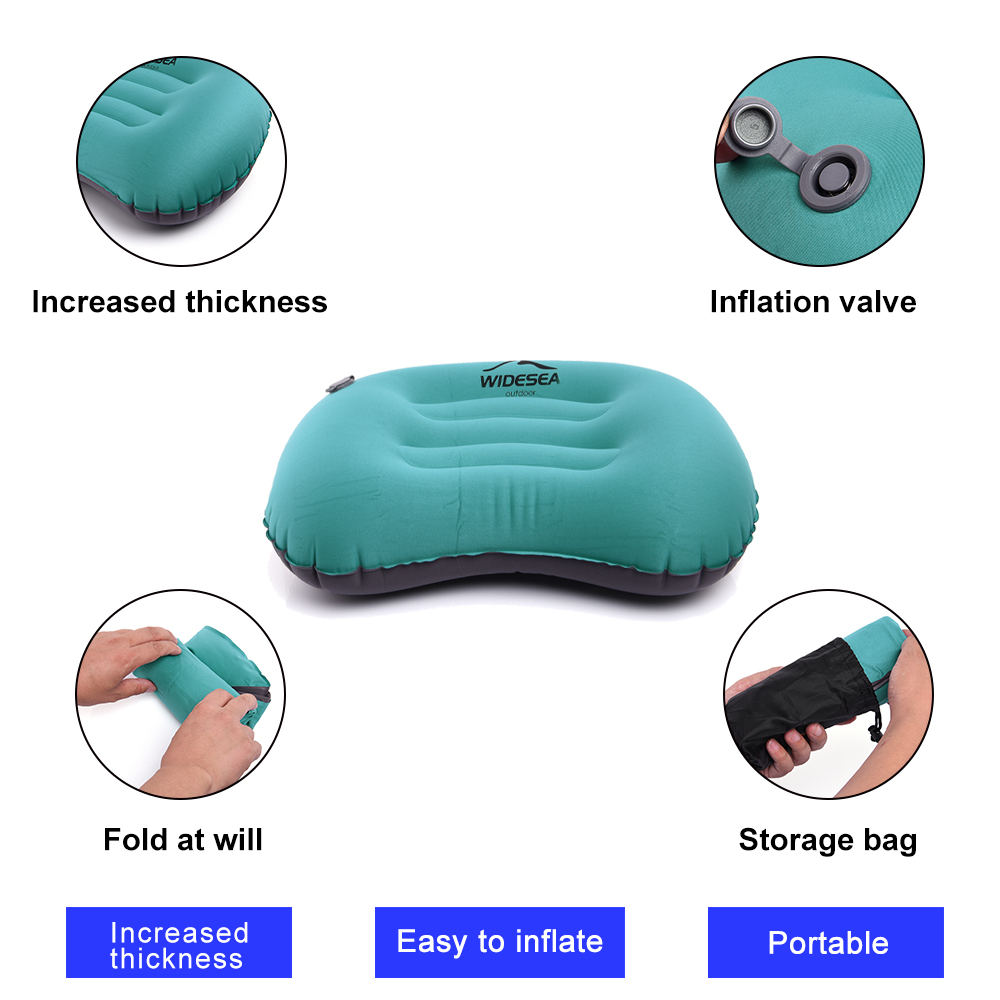 Widesea Portable Inflatable Pi - Camp Pillow Compressible 리뷰 및 가격