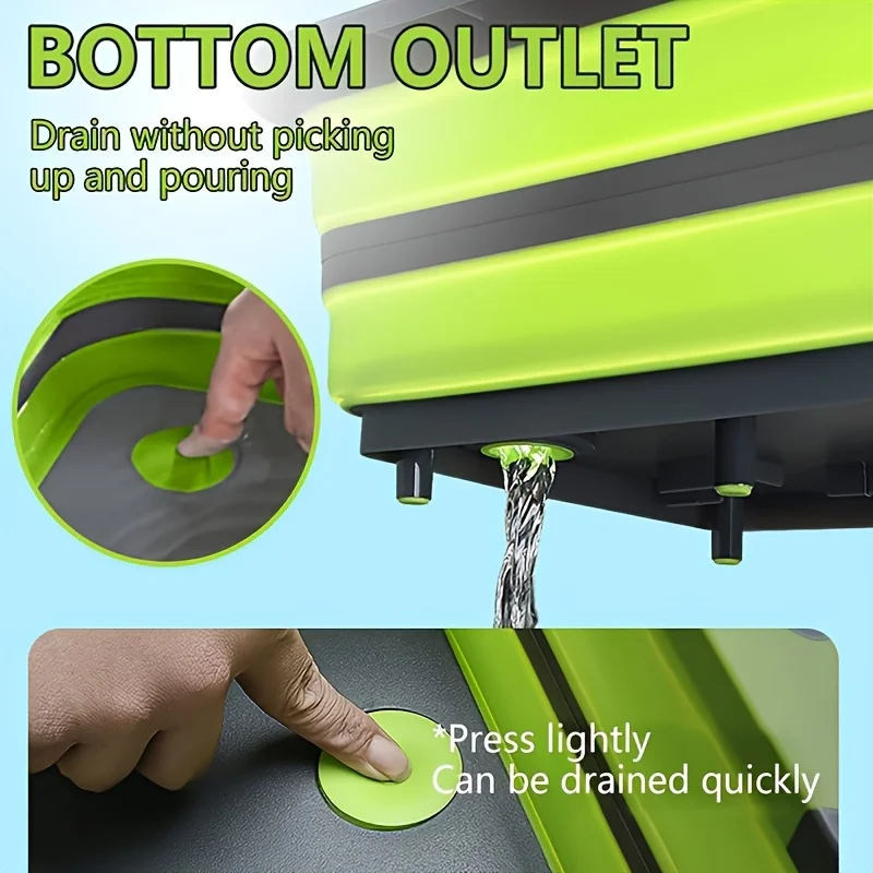 Portable Foldable Water Basin  - Outdoor Camping Sink 리뷰 및 가격