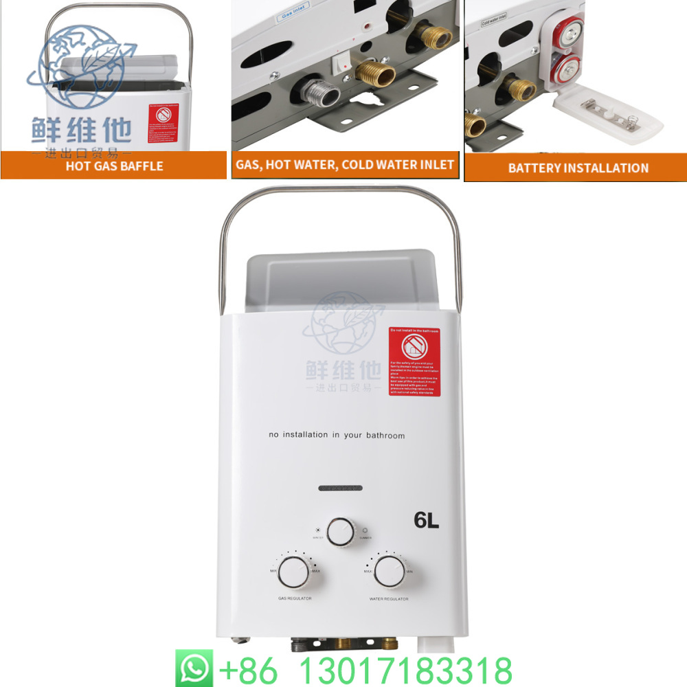6L 12KW Stainless Steel Instan - Outdoor Camping Hot Water Shower 리뷰 및 가격