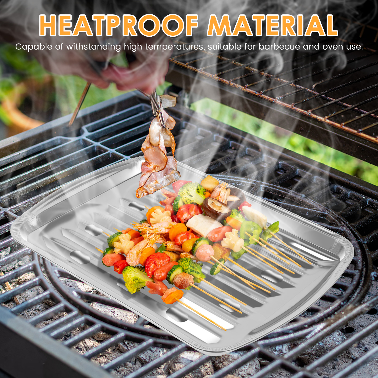 Aluminum Foil Trays Non-Stick  - Outdoor Camping Kitchen 리뷰 및 가격