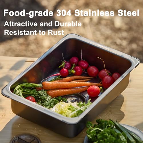 304 Stainless Steel Mini Sink  - Outdoor Camping Sink 리뷰 및 가격