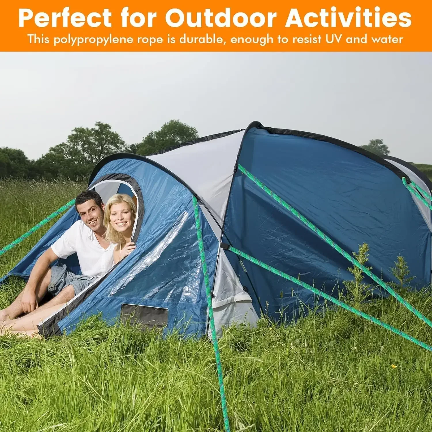 Diamond Braided Polypropylene  - Camping Rope 리뷰 및 가격