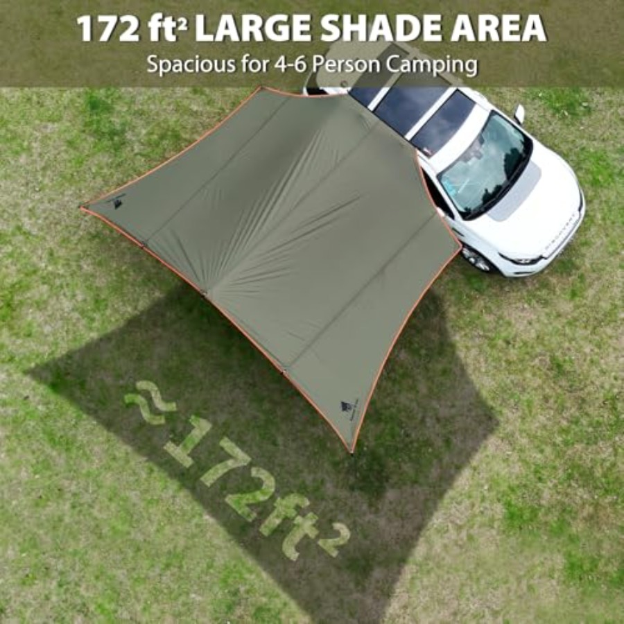 Large Car Side Camping Awning  - Outdoor Camping Van Tent 리뷰 및 가격