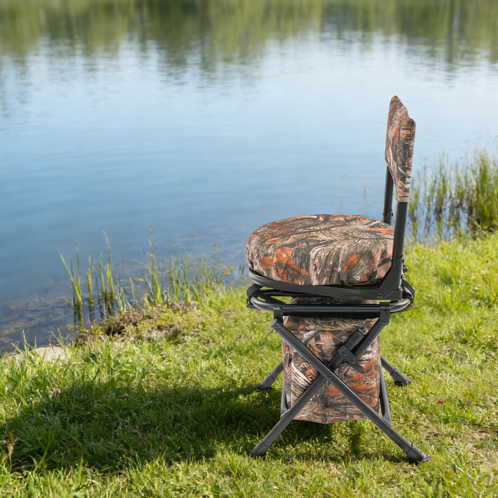 Swivel Hunting Chair Outdoor C - Outdoor Activities In Camping 리뷰 및 가격