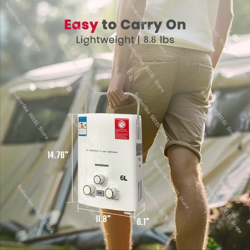 Propane LPG  Gas Tankless Wate - Outdoor Camping Hot Water Shower 리뷰 및 가격