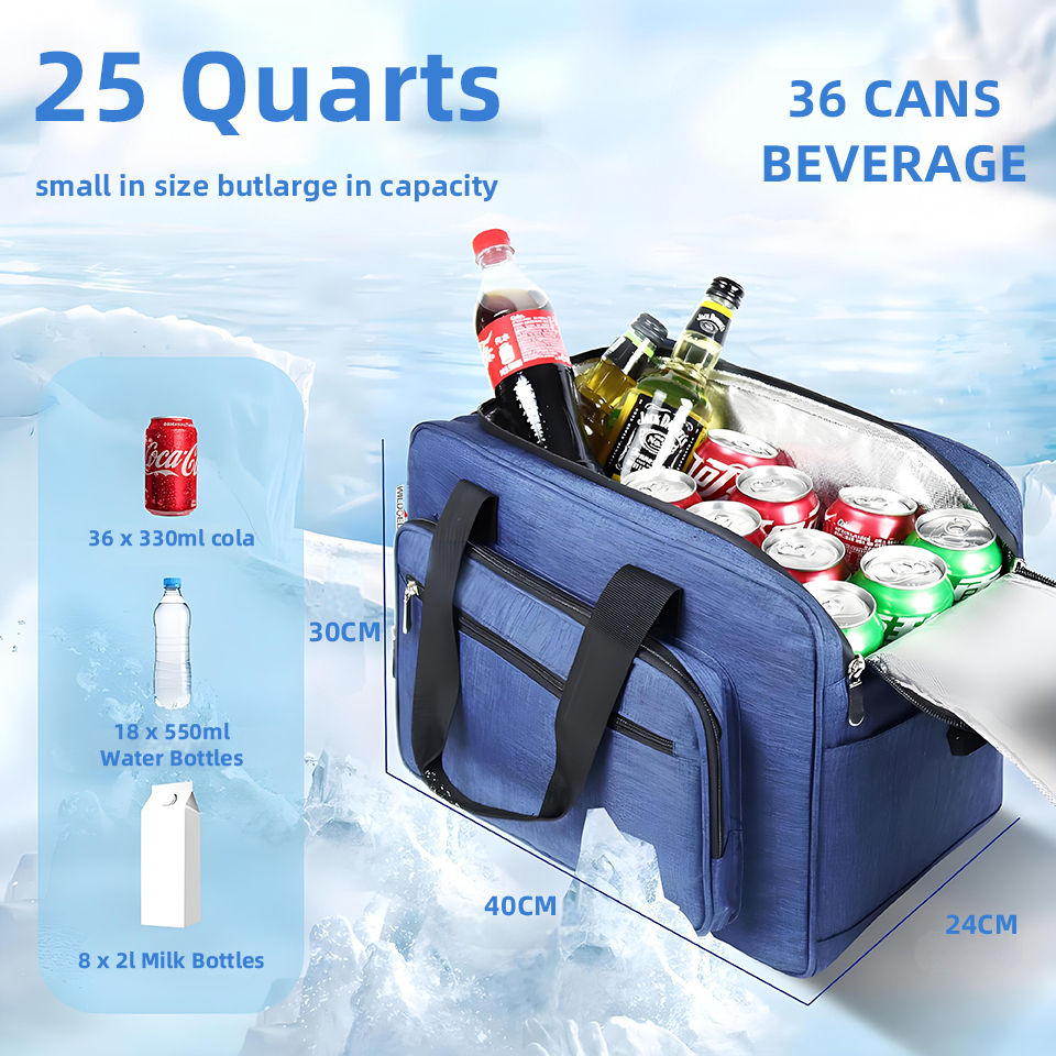 25L 3‑Layer Handheld Lunch Bag - Outdoor Camping Fridge 리뷰 및 가격