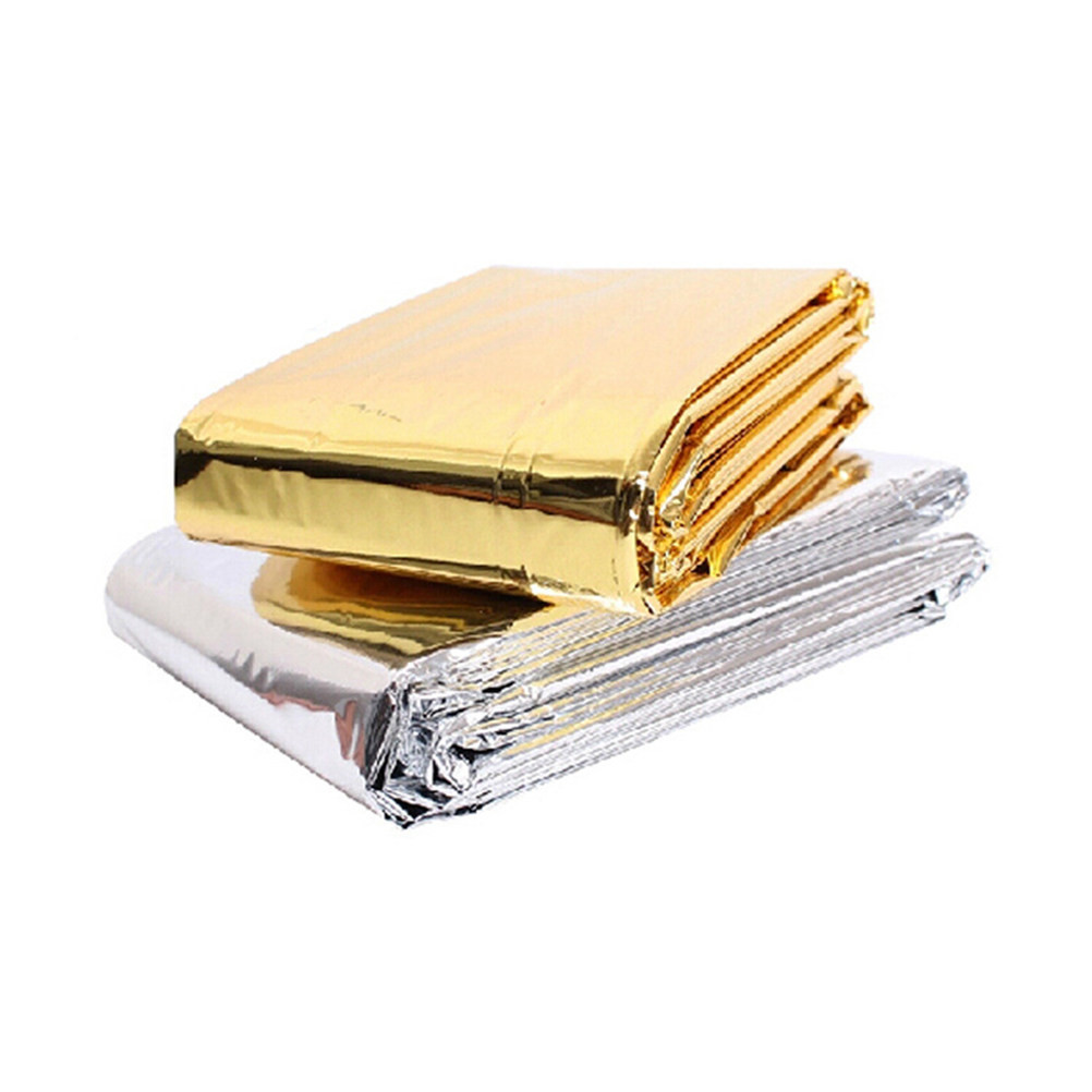 Emergency Blanket Silver Golde - Outdoor Camping Heated Blanket 리뷰 및 가격