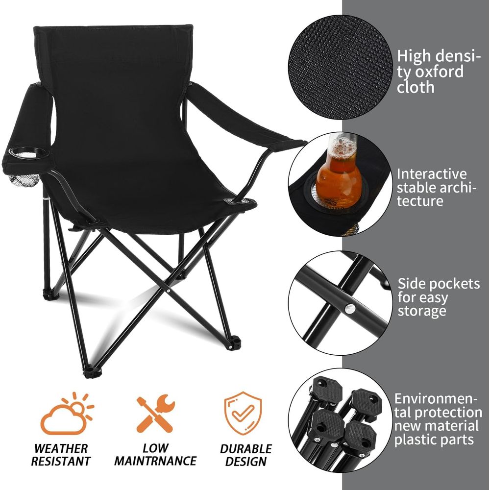 Portable Folding Camping Chair - Outdoor Activities In Camping 리뷰 및 가격