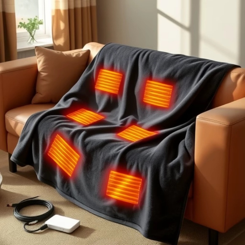 2025 NewUSB Heated Shawl Blank - Outdoor Camping Heated Blanket 리뷰 및 가격