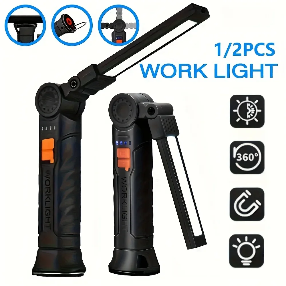 Portable COB LED Flashlight Re - Outdoor Camping Light Portable 리뷰 및 가격