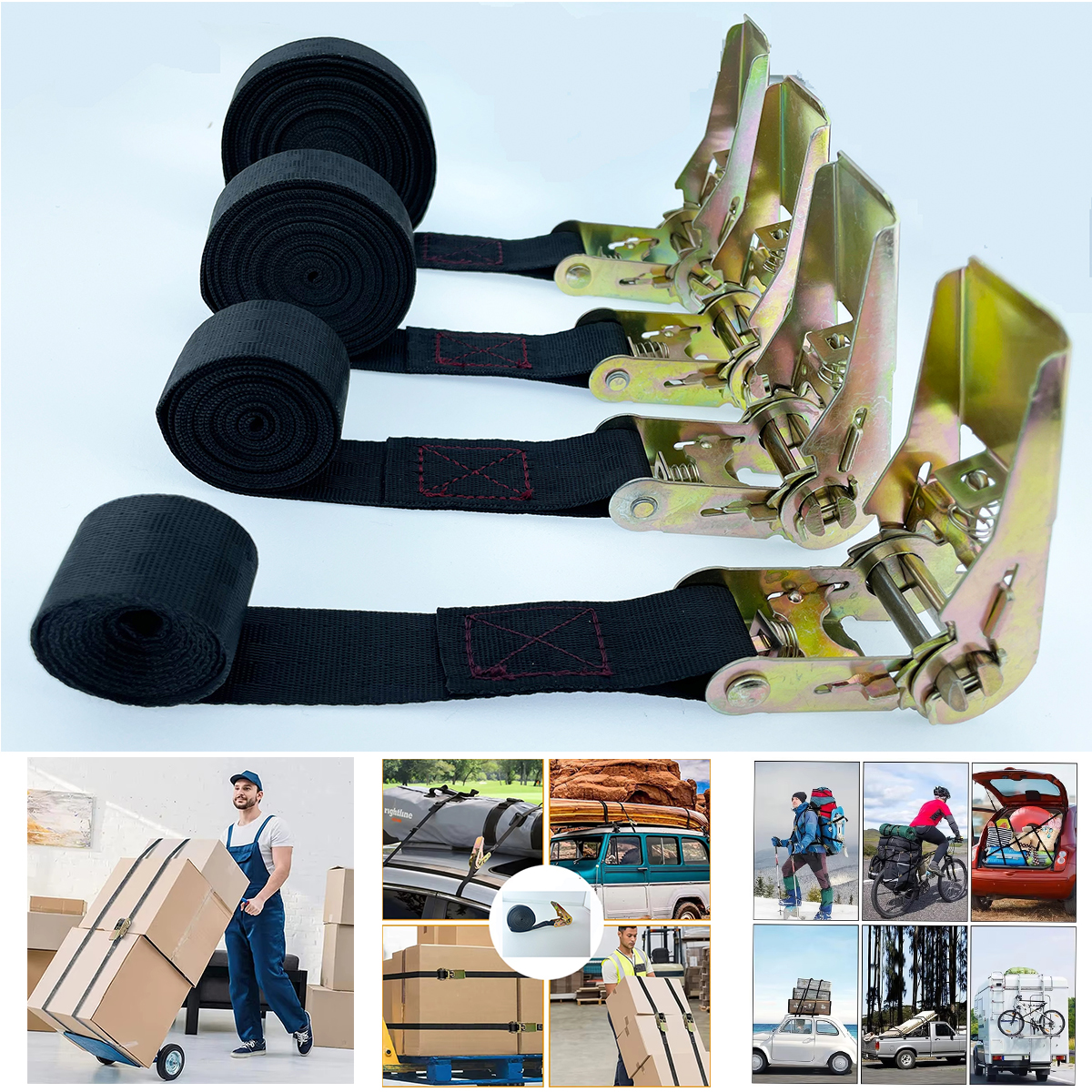 Cargo Strap Ratchet Tensioner  - Camping Rope 리뷰 및 가격