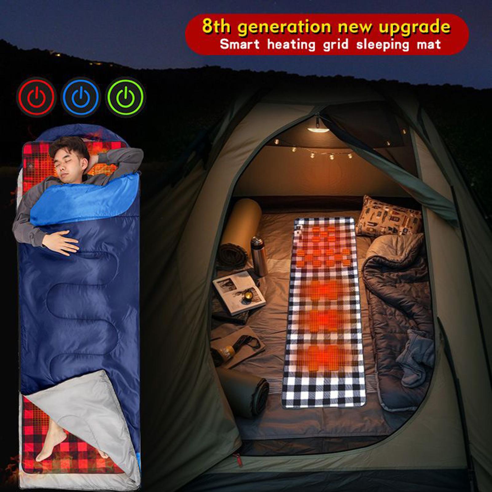 Heated Camping Pad Soft Foldab - Outdoor Camping Heated Blanket 리뷰 및 가격