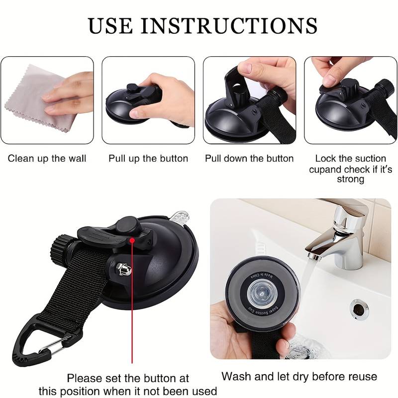 4Pcs Motorhomes Car Suction Cu - Outdoor Camping Accessories 리뷰 및 가격