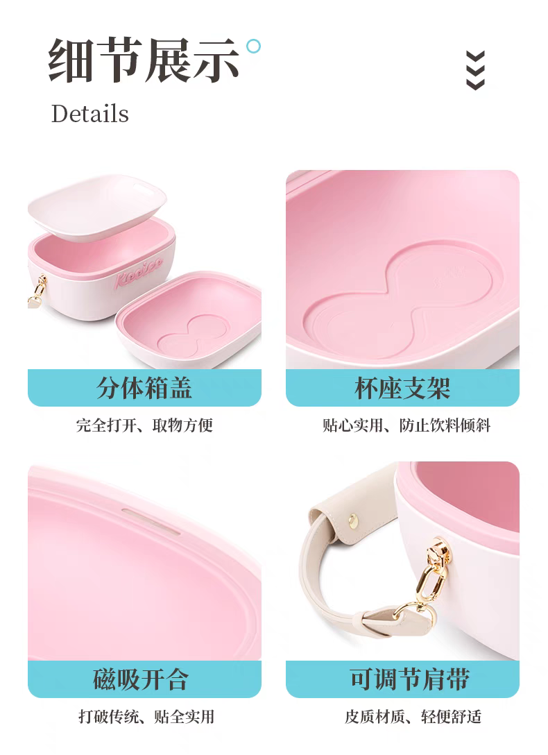 2025 New Dual-Zone Pink Mini C - Outdoor Camping Fridge 리뷰 및 가격