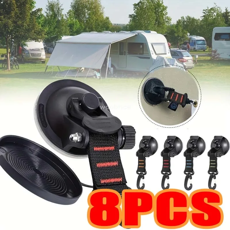 1/8 Pcs Car Tent Suction Cups  - Outdoor Camping House 리뷰 및 가격