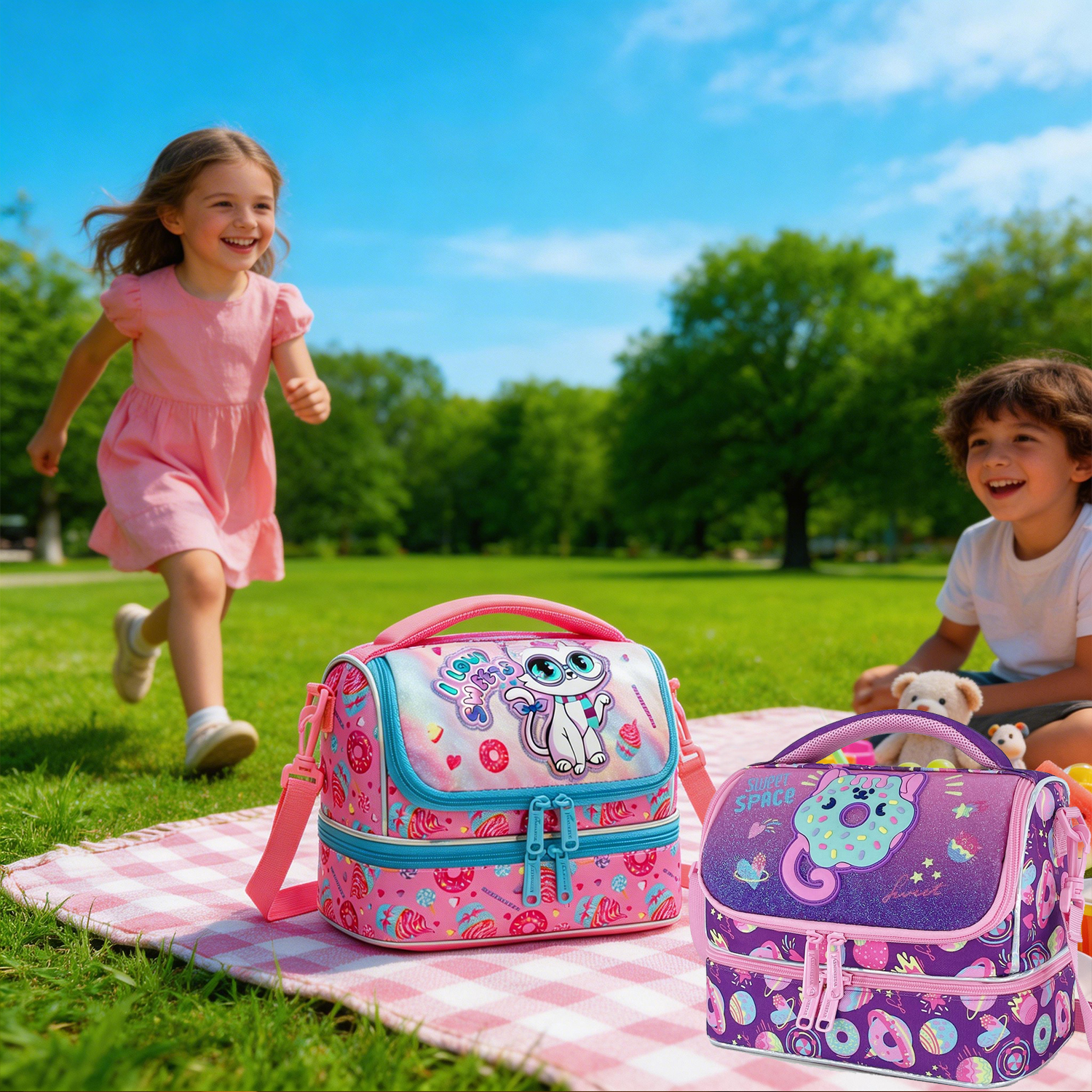 Lunch Bag for Kids Large Capac - Outdoor Activities In Camping 리뷰 및 가격