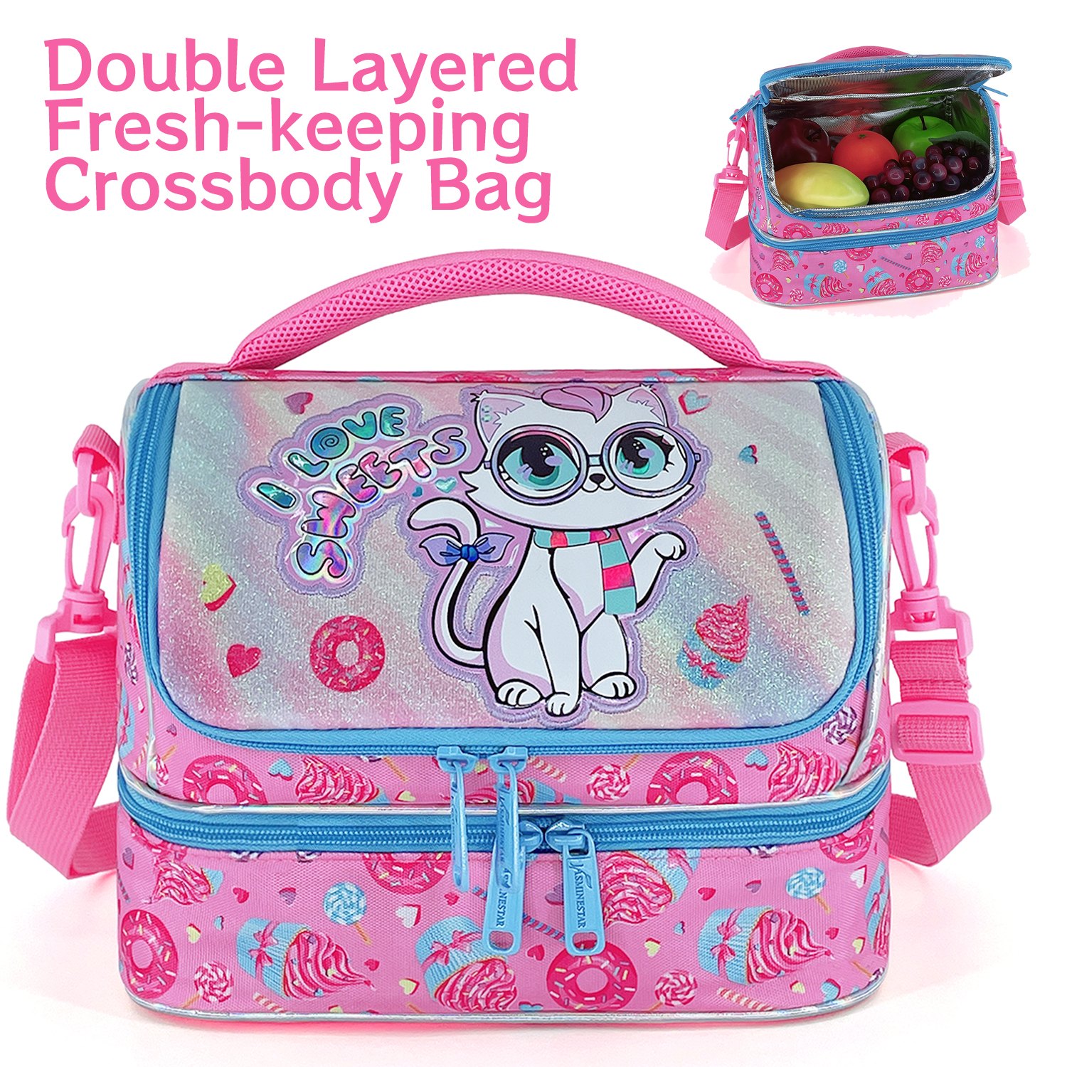 Lunch Bag for Kids Large Capac - Outdoor Activities In Camping 리뷰 및 가격