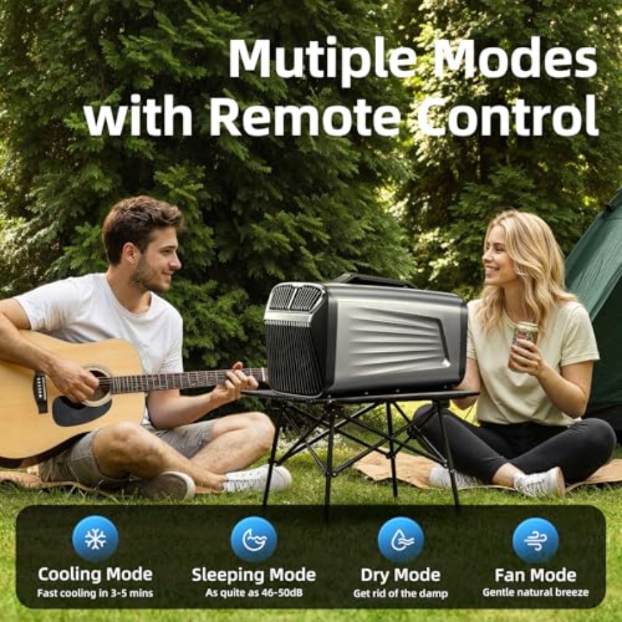 5200BTU Portable Camping Air C - Outdoor Camping Van Tent 리뷰 및 가격