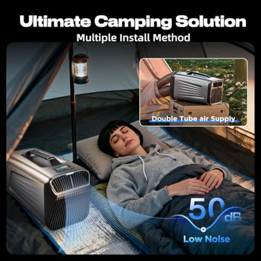 5200BTU Portable Camping Air C - Outdoor Camping Van Tent 리뷰 및 가격