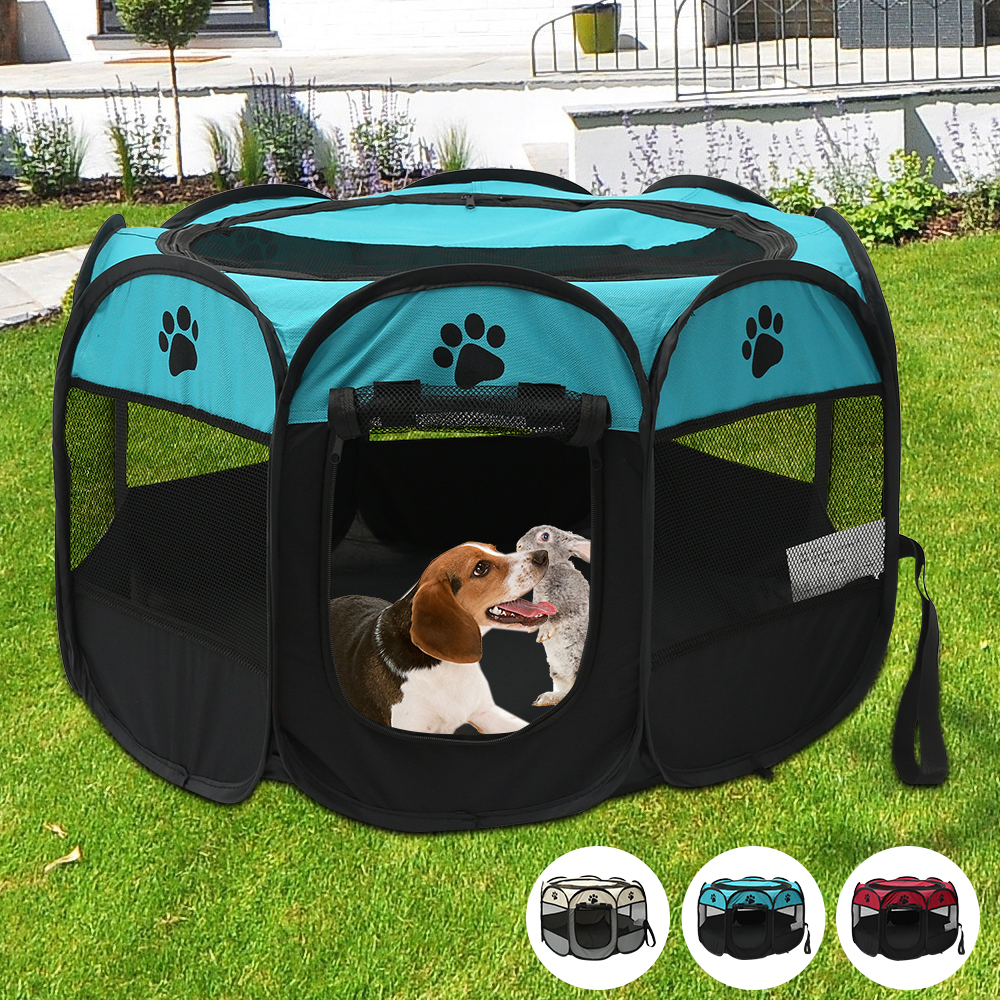 Folding Pet Tent Dog House Cam - Outdoor Camping Dog Kennel 리뷰 및 가격
