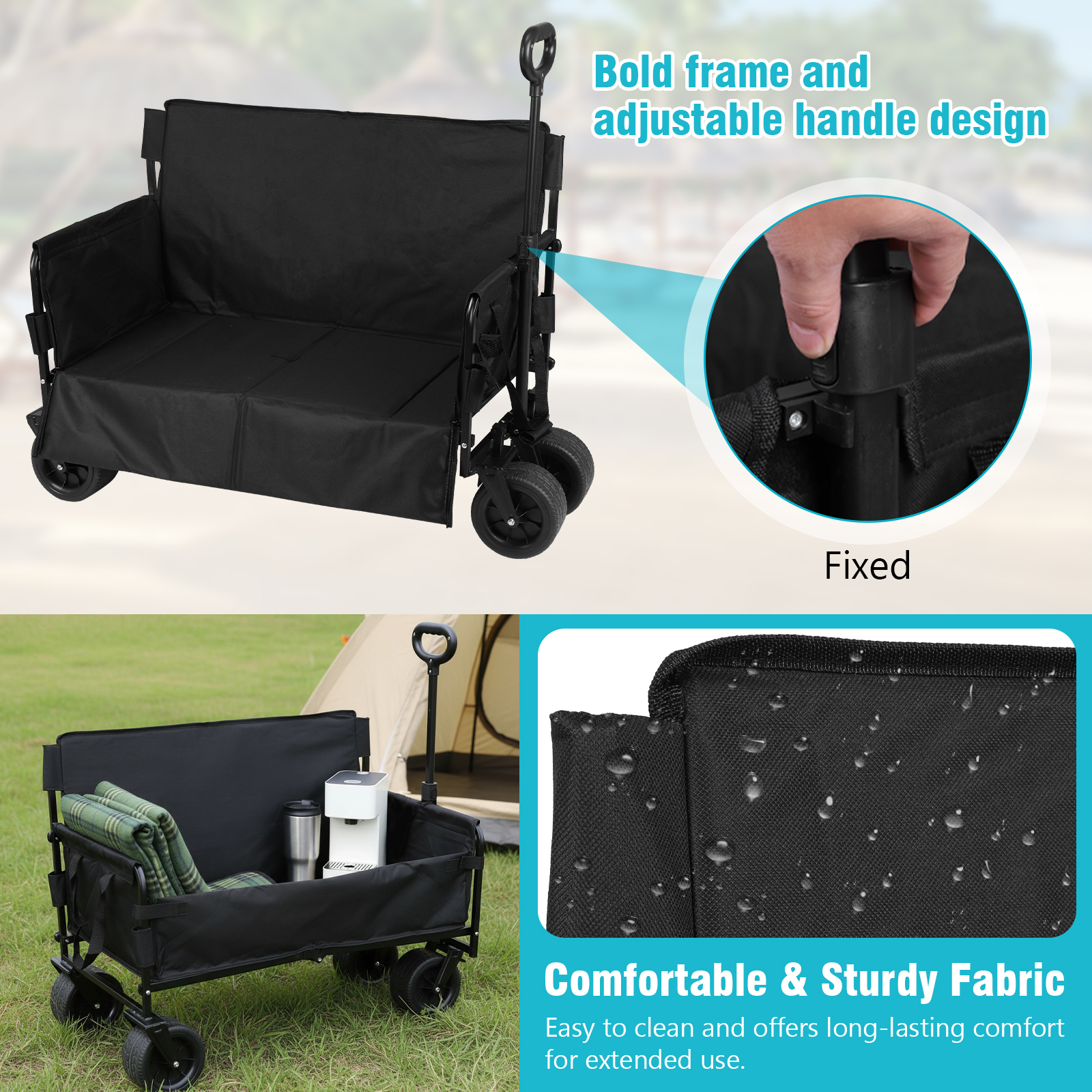 Large Capacity Collapsible Wag - Outdoor Camping Stores 리뷰 및 가격