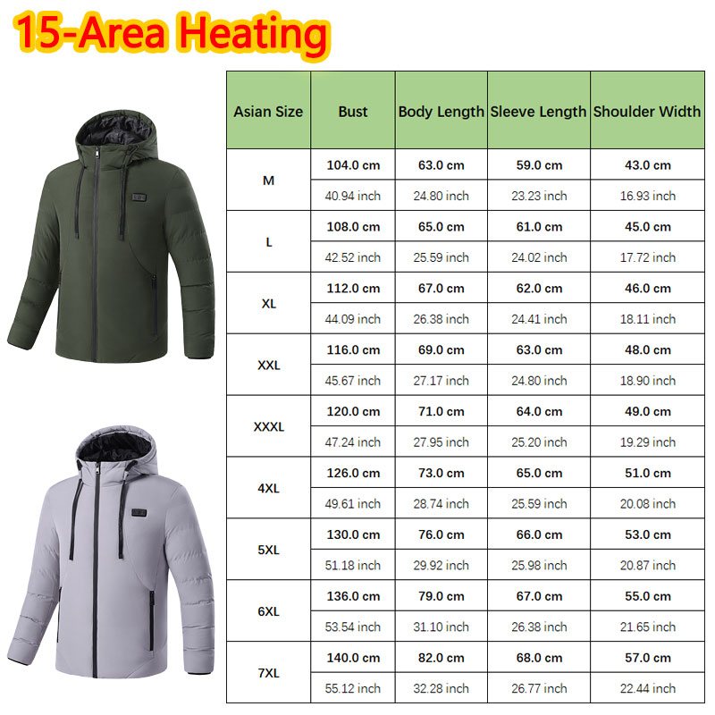 Huelora 11 Area Heated Jacket  - Outdoor Camping Jacket 리뷰 및 가격