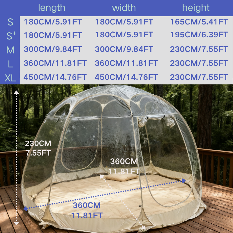 Large Instant Pop-Up Bubble Te - Outdoor Camping House 리뷰 및 가격
