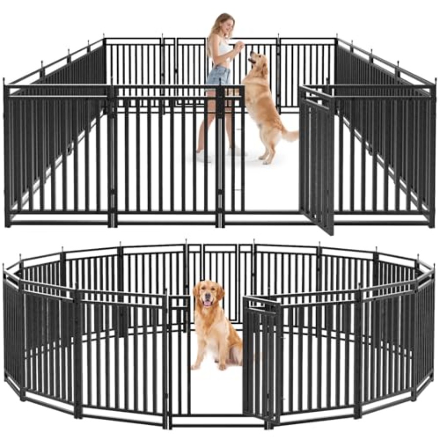 Dog Fence Outdoor for Yard Dog - Outdoor Camping Dog Kennel 리뷰 및 가격