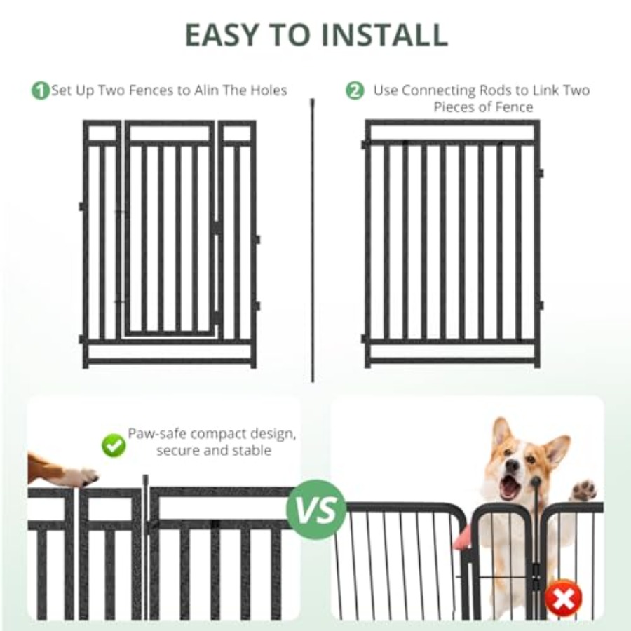 Dog Fence Outdoor for Yard Dog - Outdoor Camping Dog Kennel 리뷰 및 가격