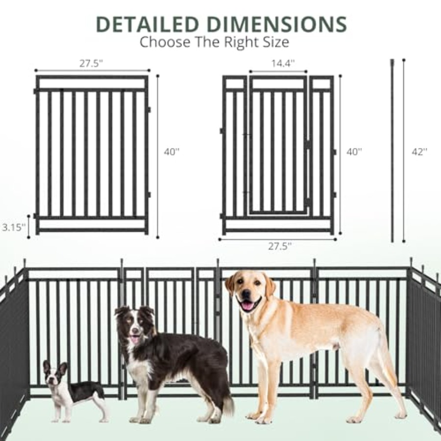 Dog Fence Outdoor for Yard Dog - Outdoor Camping Dog Kennel 리뷰 및 가격