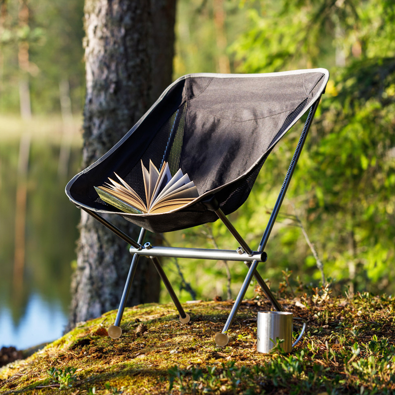 4Pcs Silicone Moon Chair Anti  - Outdoor Camping Sink 리뷰 및 가격